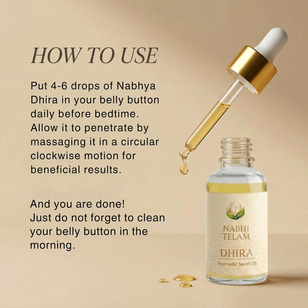 Nabhi Telam Dhira – Ayurvedic Nabhi Oil